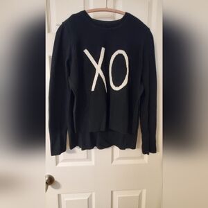 Banana Republic Black XO Sweater
